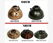 上海韩式升降排烟管带LED半球型灯罩 自助烤肉吸烟管飞碟型灯罩